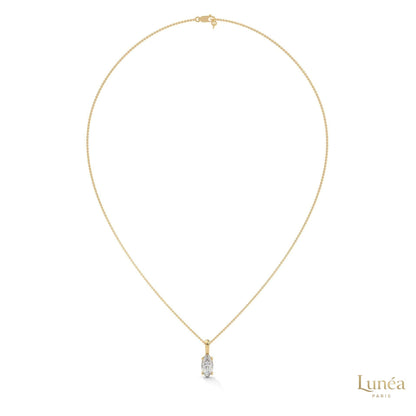 1.25 CT. Marquise Lab Diamond Solitaire Pendant