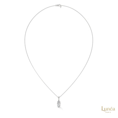 1.25 CT. Marquise Lab Diamond Solitaire Pendant