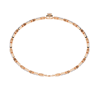0.82 ct Mixed Shape Diamond Bracelet | 14K Gold |