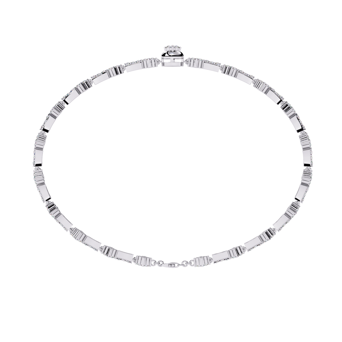 0.82 ct Mixed Shape Diamond Bracelet | 14K Gold |