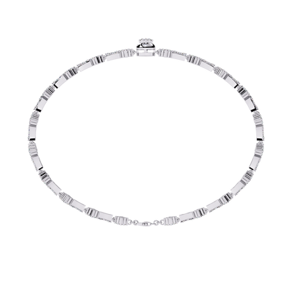 0.82 ct Mixed Shape Diamond Bracelet | 14K Gold |