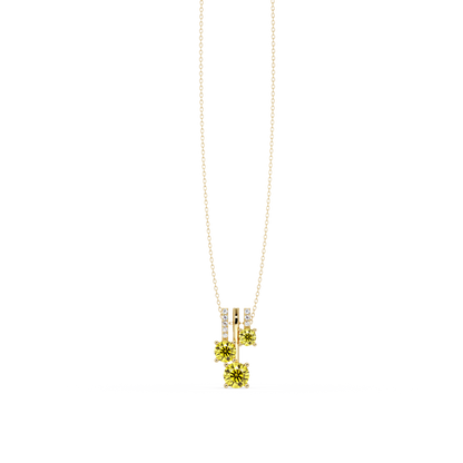 Citrine Yellow - 14K Yellow Gold