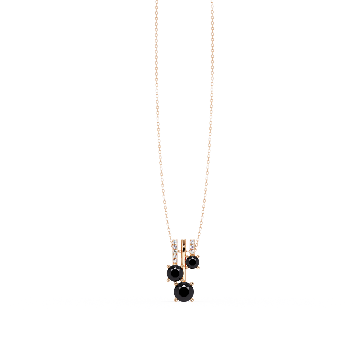 Onyx - 14K Rose Gold
