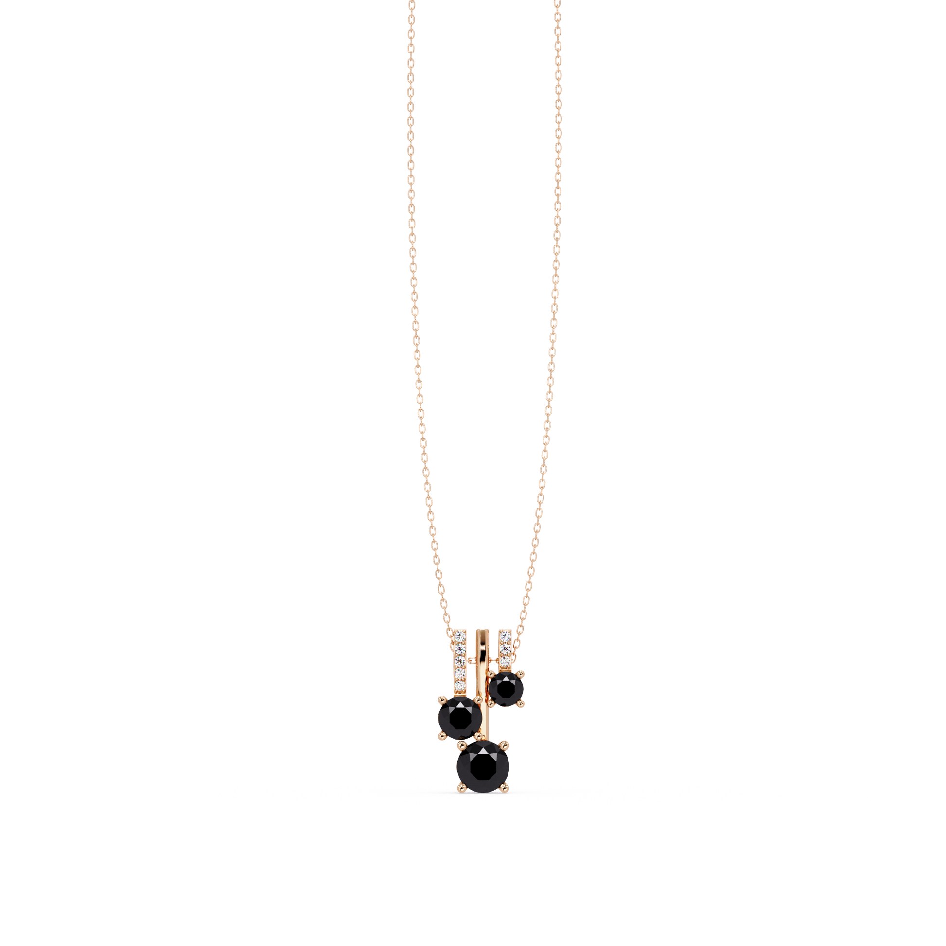 Onyx - 14K Rose Gold