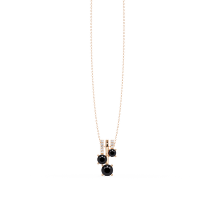 Onyx - 14K Rose Gold