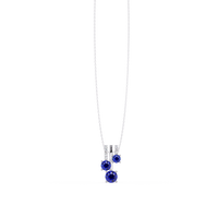 Sapphire Blue - 14K White Gold