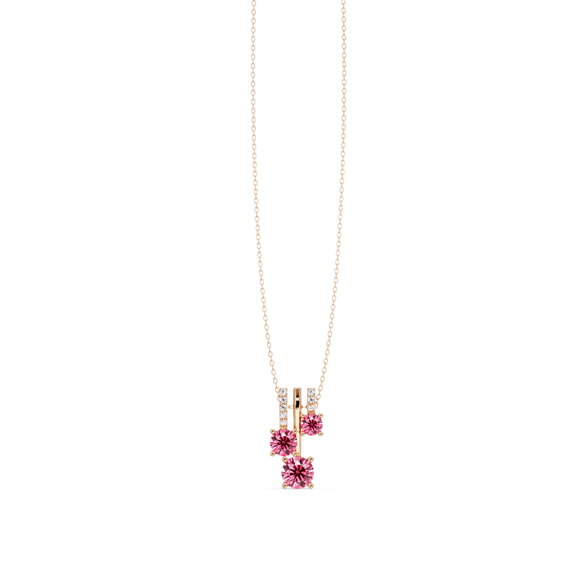 Tourmaline Pink - 14K Rose Gold