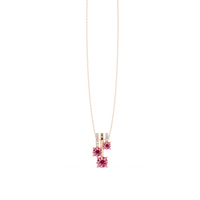 Tourmaline Pink - 14K Rose Gold