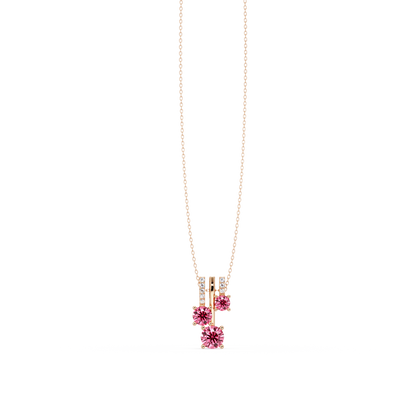 Tourmaline Pink - 14K Rose Gold