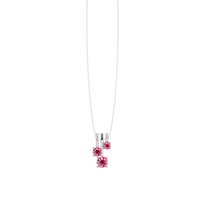Tourmaline Pink - 14K White Gold