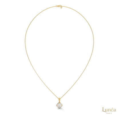 2 CT. Vintage Lab Diamond Pendant