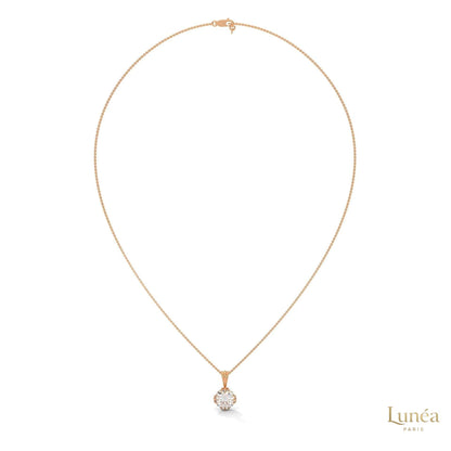 2 CT. Vintage Lab Diamond Pendant