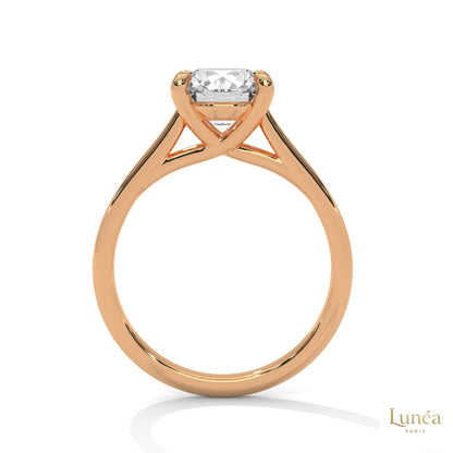 2 Ct. Round Lab Diamond Solitaire Ring