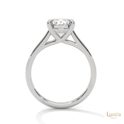 2 Ct. Round Lab Diamond Solitaire Ring
