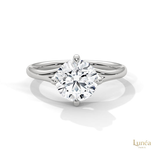 2 Ct. Solitaire Lab Diamond Engagement Ring