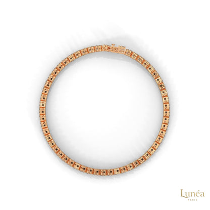 2.10 ct. Graduated Lab Diamond Tennis Bracelet
