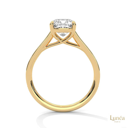 2.15 Ct. Cushion Cut Lab Diamond Engagement Ring