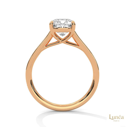 2.15 Ct. Cushion Cut Lab Diamond Engagement Ring