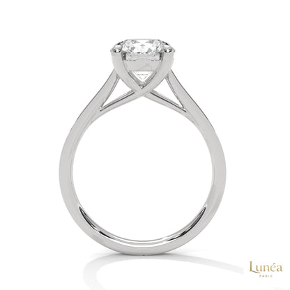 2.25 Ct. Crossover Cathedral Pavé Ring
