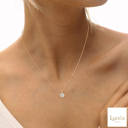 2.45 CT. 6-Prong Round Lab Diamond Pendant