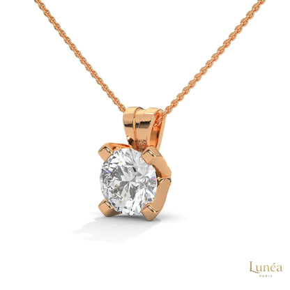 2.45 CT. Round Lab Diamond Pendant
