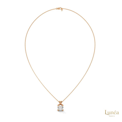 2.45 CT. Round Lab Diamond Pendant