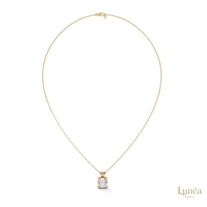 2.45 CT. Round Lab Diamond Pendant