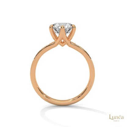 2.45 Ct. Round Lab Diamond Engagement Ring