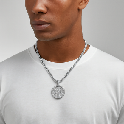 Tree of Life Diamond Pendant Necklace