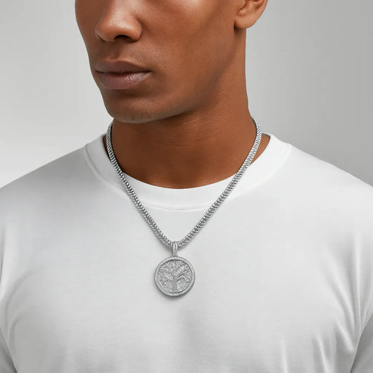Tree of Life Diamond Pendant Necklace