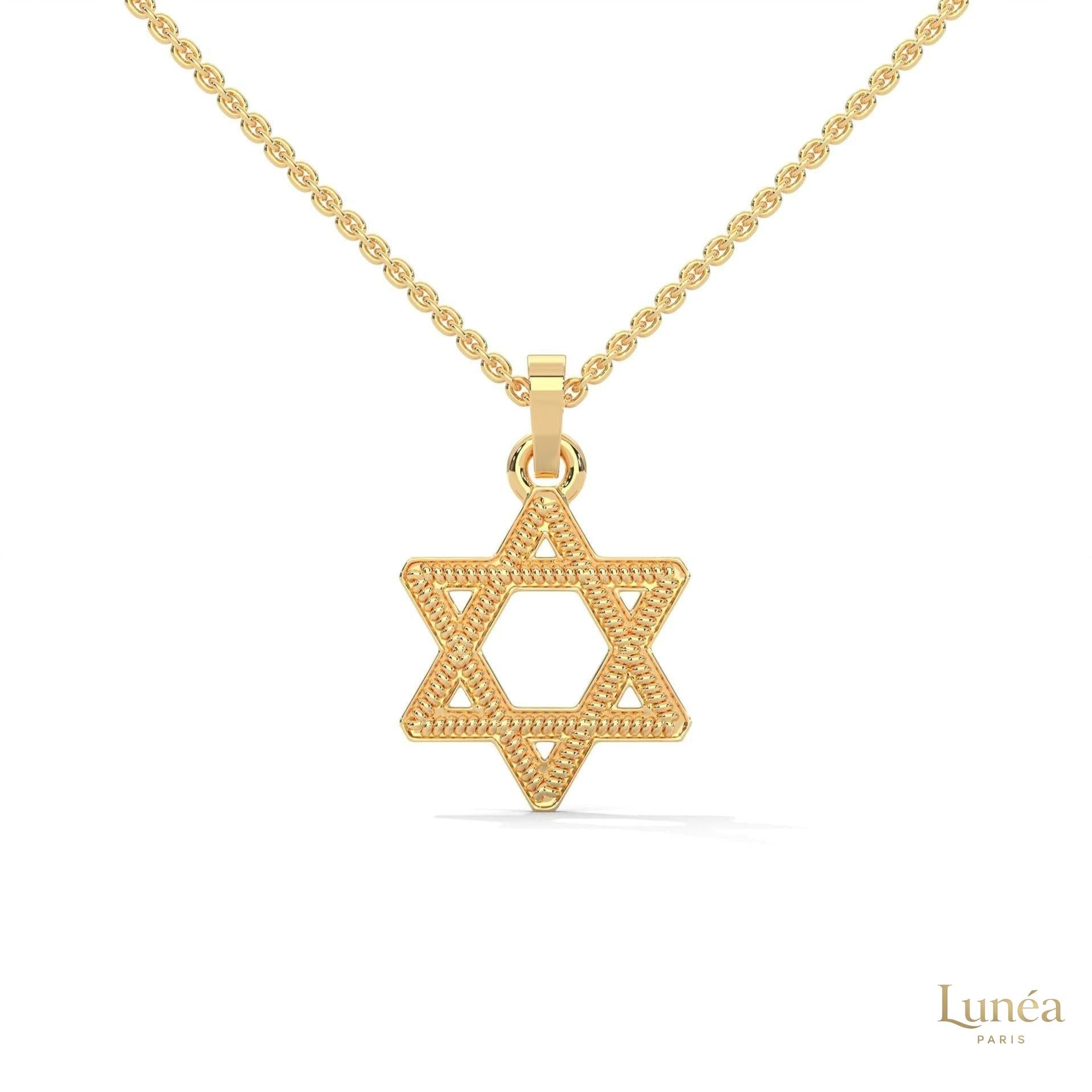 Elegant Star of David Pendant
