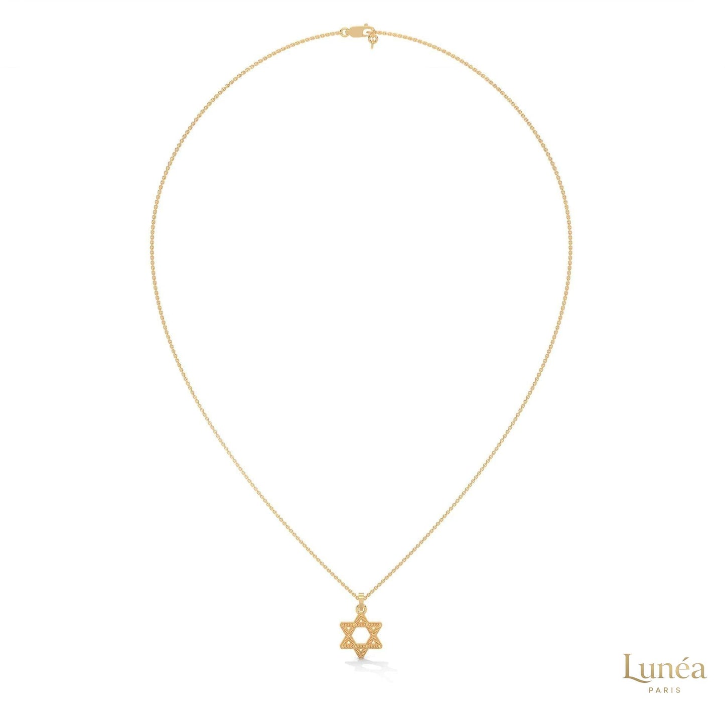 Elegant Star of David Pendant