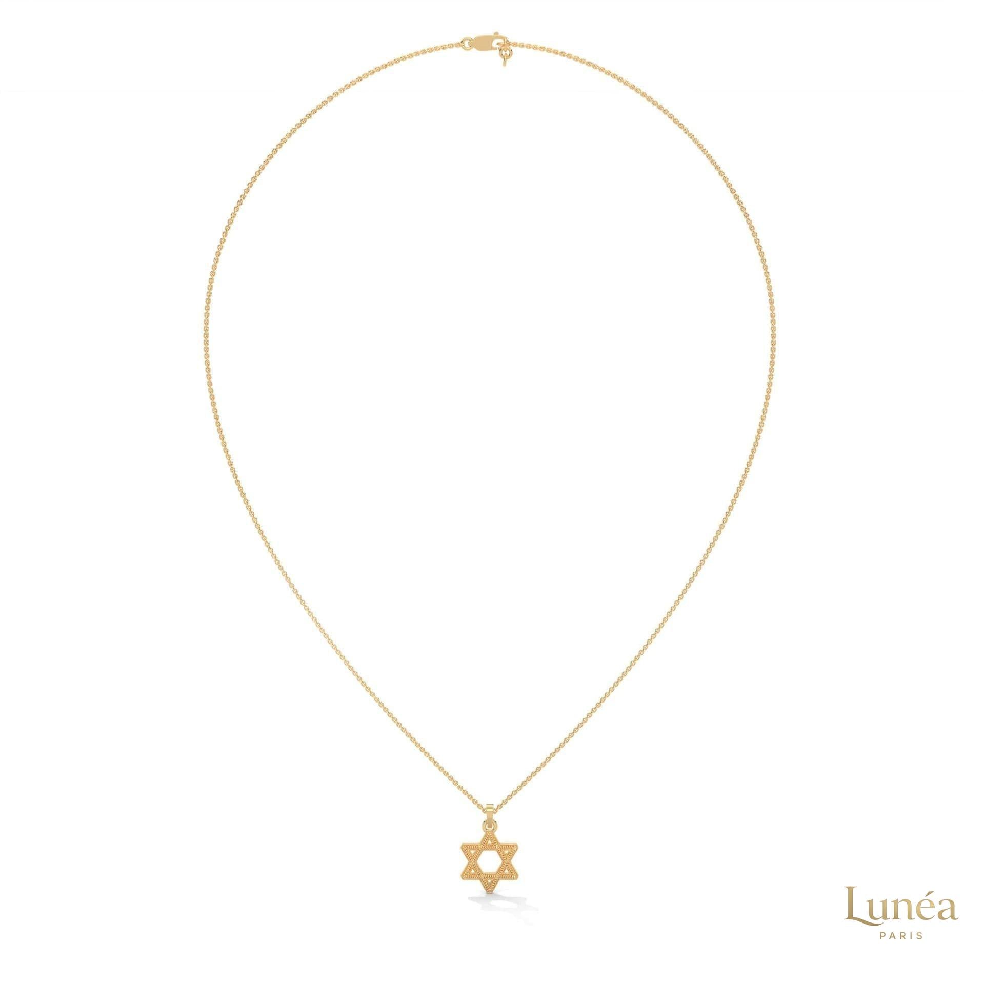 Elegant Star of David Pendant