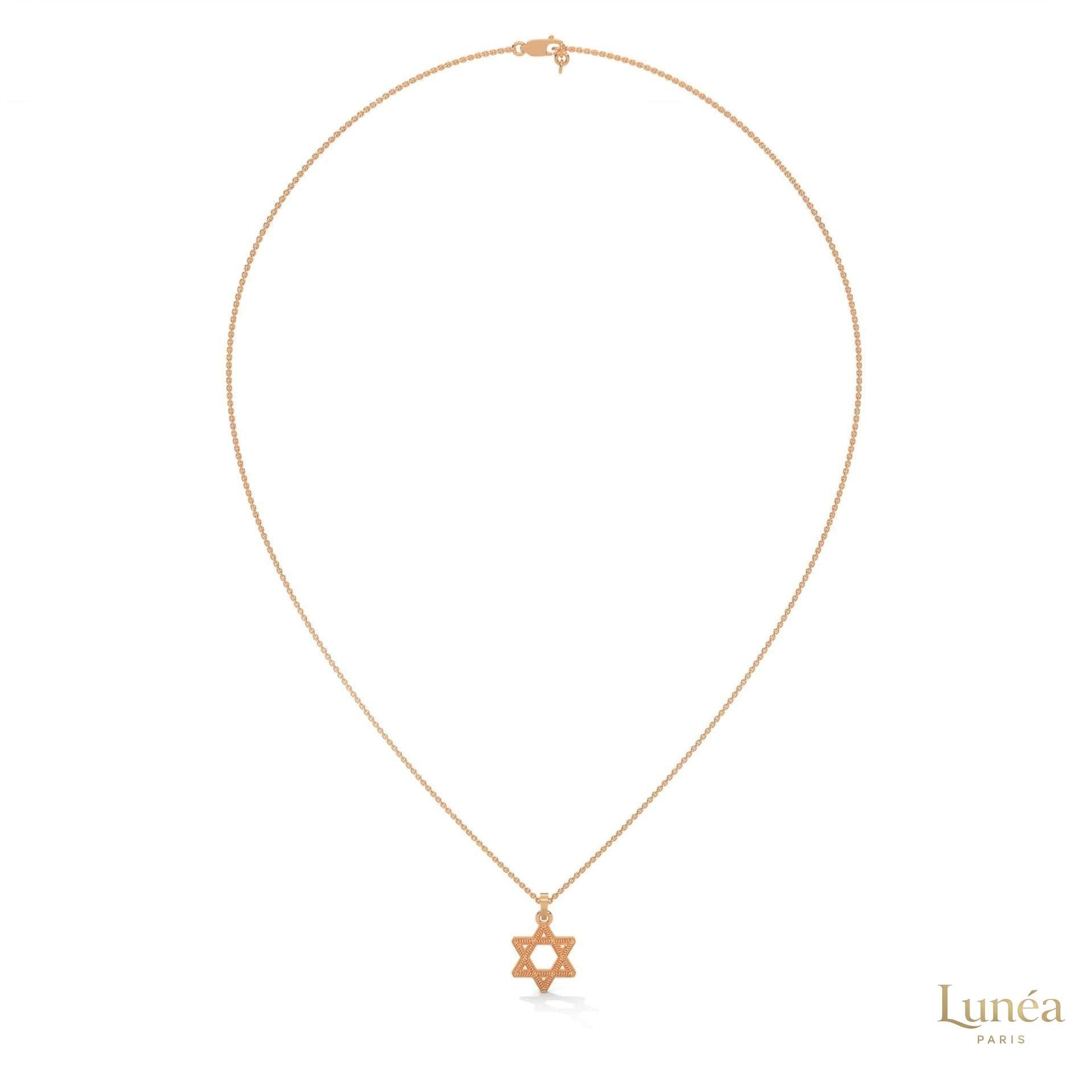 Elegant Star of David Pendant