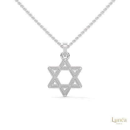 Elegant Star of David Pendant