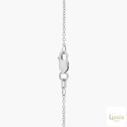 Emerald & Pear Lab Diamond Pendant