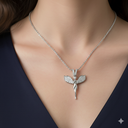 Fairy Lab Grown Diamond Pendant Necklace