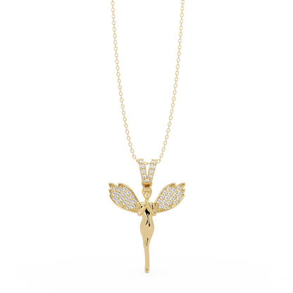 Fairy Lab Grown Diamond Pendant Necklace