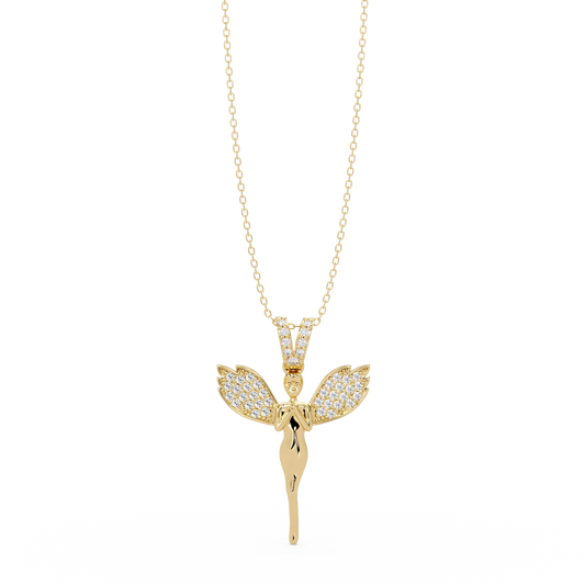Fairy Lab Grown Diamond Pendant Necklace