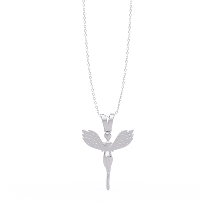 Fairy Lab Grown Diamond Pendant Necklace