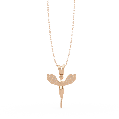 Fairy Lab Grown Diamond Pendant Necklace