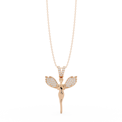 Fairy Lab Grown Diamond Pendant Necklace