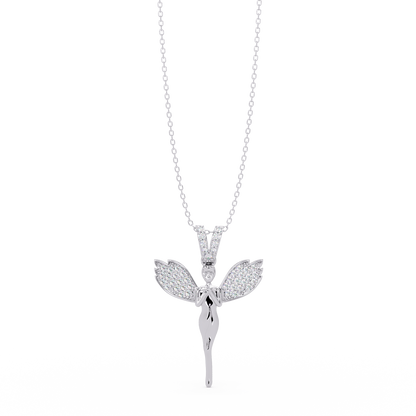 Fairy Lab Grown Diamond Pendant Necklace