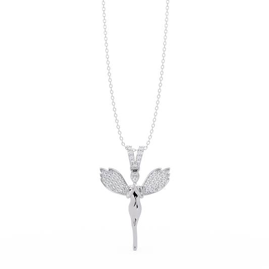 Fairy Lab Grown Diamond Pendant Necklace