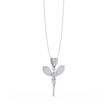 Fairy Lab Grown Diamond Pendant Necklace
