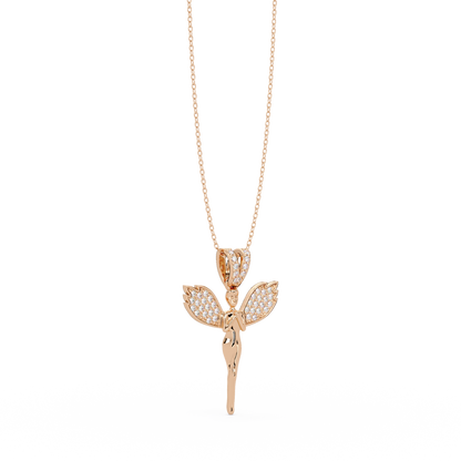 Fairy Lab Grown Diamond Pendant Necklace