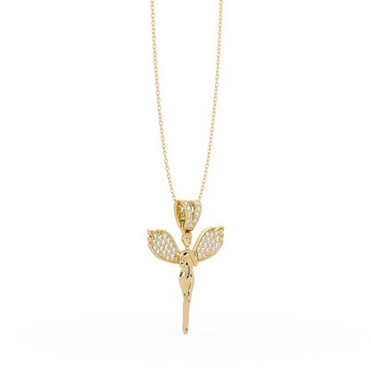 Fairy Lab Grown Diamond Pendant Necklace