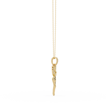 Fairy Lab Grown Diamond Pendant Necklace