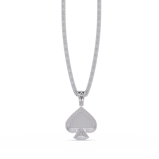 Spade Diamond Pendant Necklace