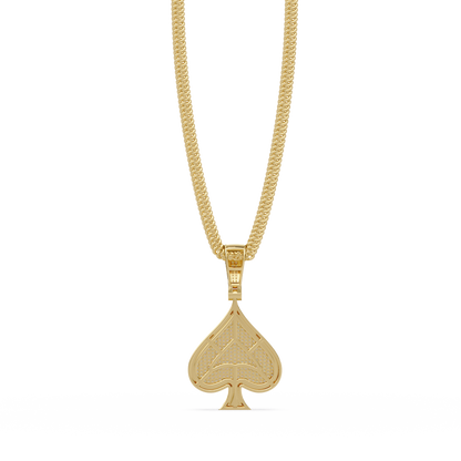Spade Diamond Pendant Necklace
